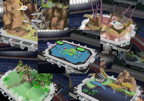 Retro Pokemon Stadium – SSBM Textures