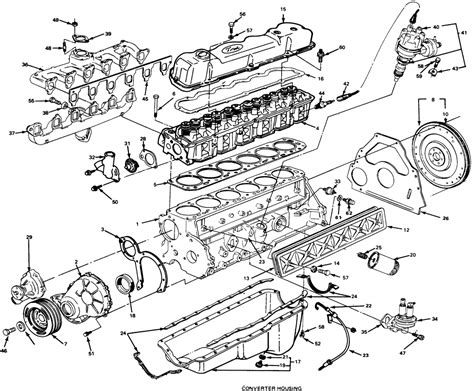 Blueprint Chevy 350 Engine Diagram Parts