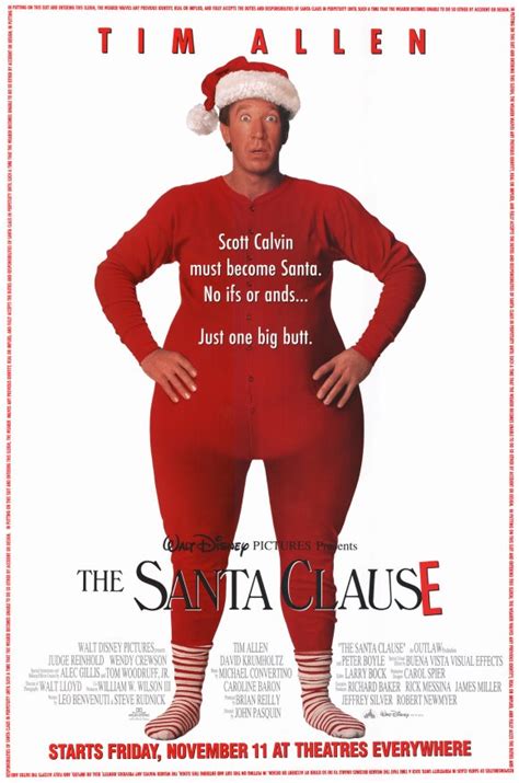 Movie Poster Shop Presents The Top 25 Christmas Movie Posters - The Santa Clause (1994)