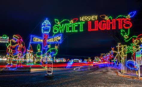 Hershey Sweet Lights: Driving Through a Christmas Wonderland - UncoveringPA