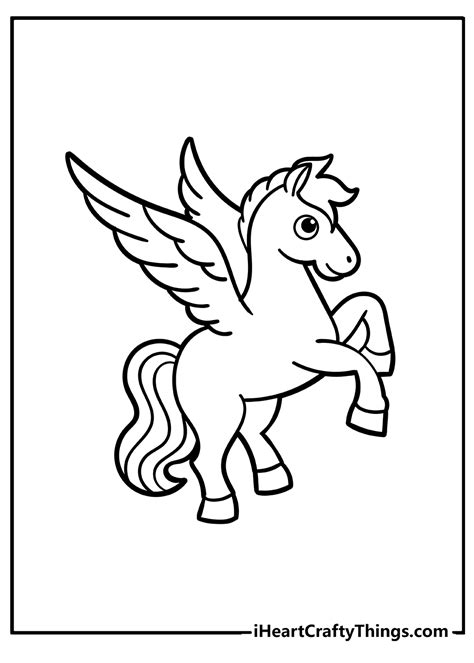 Pegasus Coloring Pages