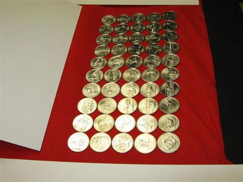 COMPLETE SET OF 50 STATE QUARTERS (all uncirculated) nice! | #1732143459