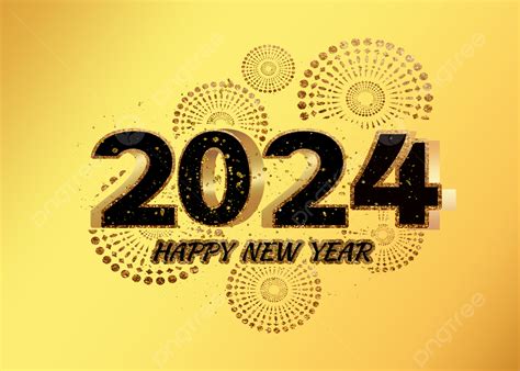 2024 New Year Texture Gold Text Background, Two Thousand And Twenty ...