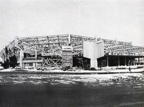 1972 construction of the Providence Civic Center in 2024 | Rhode island history, Rhode island ...