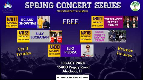 Alachua County Today - City of Alachua Spring Concert Series