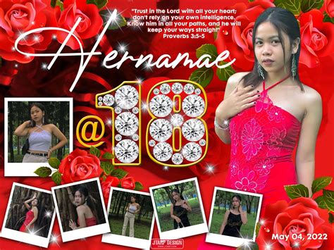 18th Birthday Tarpaulin Design