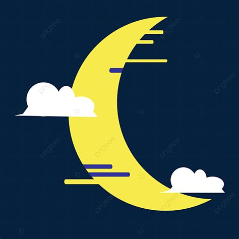 Moon Vector Design Images, Vector Moon Clipart, Moon, Clip Art, Moon Clipart PNG Image For Free ...