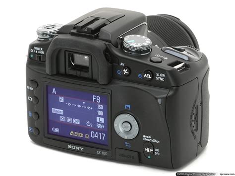 Sony DSLR a100 Camera - munimoro.gob.pe