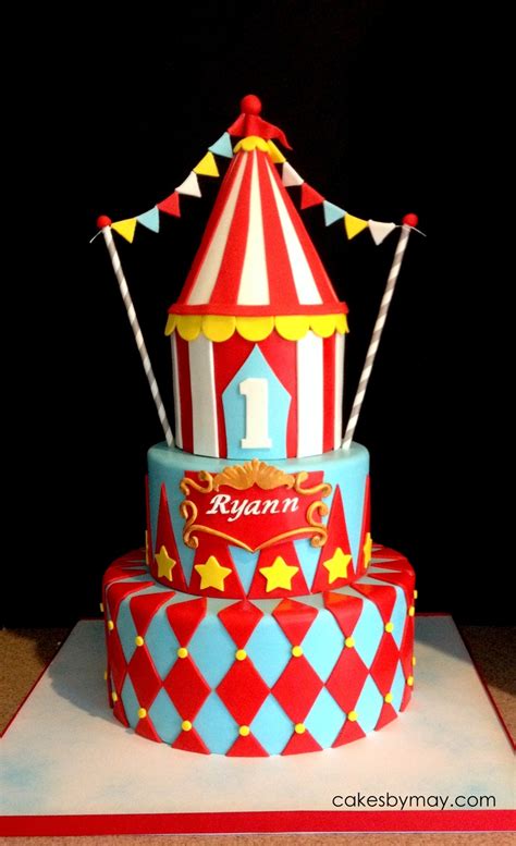 Carnival Circus Cake - CakeCentral.com