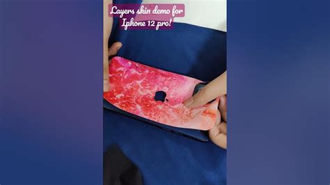 Layers skin demo/review for iphone 12 pro. New look! DIY layers skin.# ...