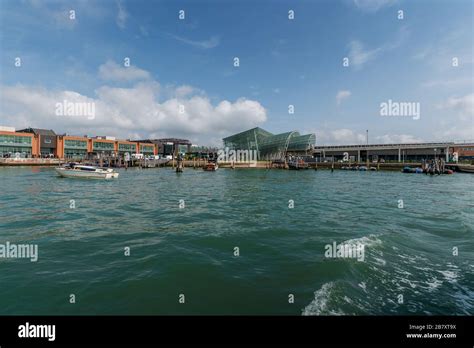 Tronchetto ferry terminal station at Venice, Italy Stock Photo - Alamy