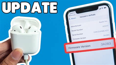 How to update AirPods firmware - YouTube