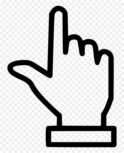 Download Finger Pointing Up Png Clipart Index Finger - Hand Pointing Up ...