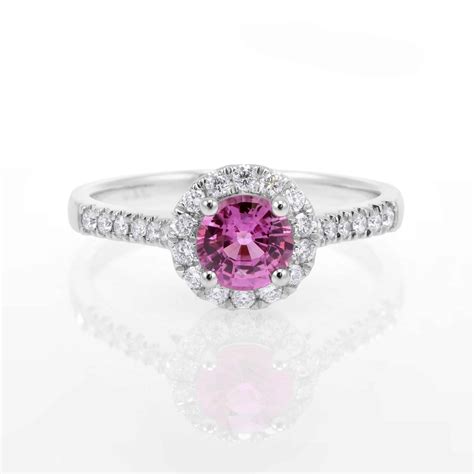 Pink Sapphire Ring - Holdsworth Bros