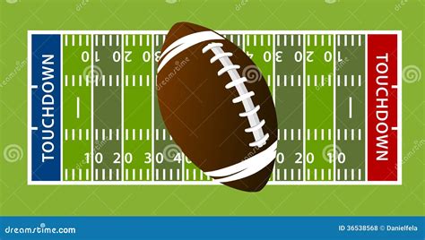 Football Touchdown Or Field Goal Vector Symbol | CartoonDealer.com #6252929