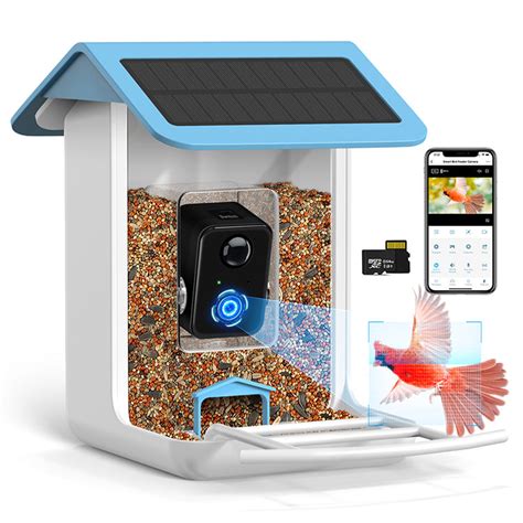 Smart Bird Feeder with Camera, Free AI Forever for 11,000+ Bird Specie – Broaimx