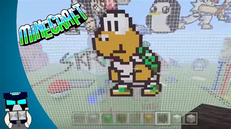 Como Dibujar A Koopa Troopa Para Minecraft Pixel Art How To Draw | Images and Photos finder