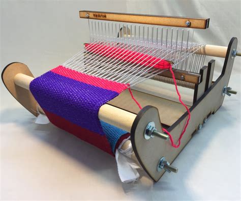 DIY Laser Cut Rigid Heddle Loom - Part 2: Weaving With the Rigid Heddle Loom : 45 Steps (with ...