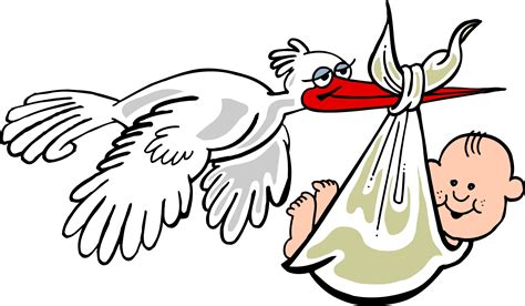 Baby Delivery Stork - ClipArt Best