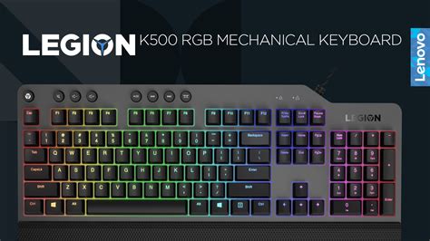 Lenovo Legion K500 RGB Mechanical Keyboard-English Community