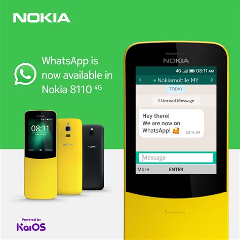 WhatsApp Now Available On Nokia 8110 | LiveatPC.com - Home of PC.com Malaysia