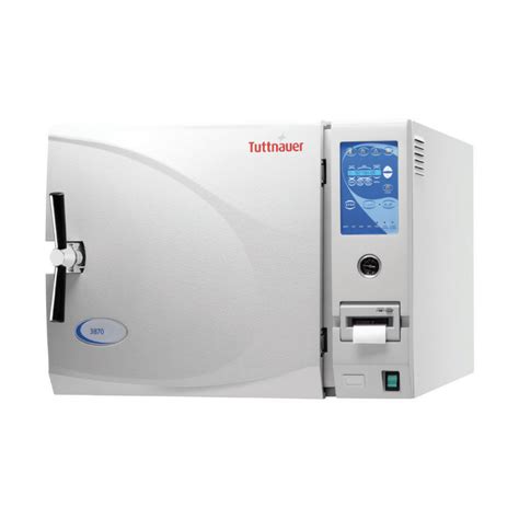 Tuttnauer 3870EAP Automatic Large Capacity Autoclave Steam Sterilizer ...