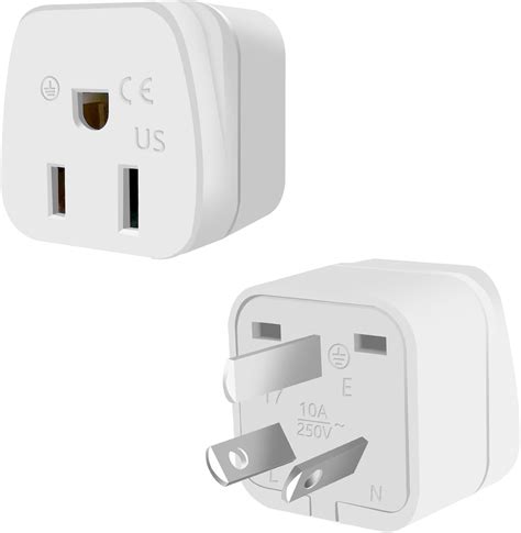 Amazon.com: New Zealand Power Adapter USA to Australia Plug Adapter Australia Travel Adapter US ...