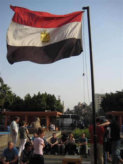 Egyptian flag - Downtown Cairo | flyvancity | Flickr
