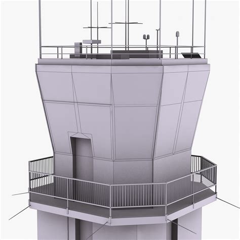 3d air traffic control tower