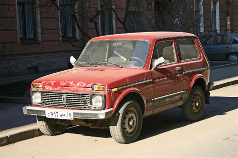 Russian Lada Niva 21213 front