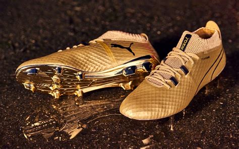 Puma ONE Gold Limited Edition Released Soccer Cleats 101, 58% OFF