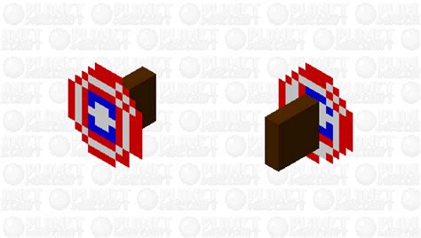 Captain America's Shield Minecraft Mob Skin