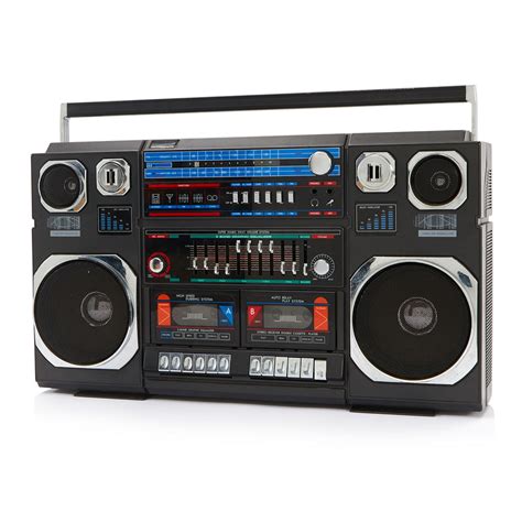 Large Black Boombox - Electrobrand - Modernica Props