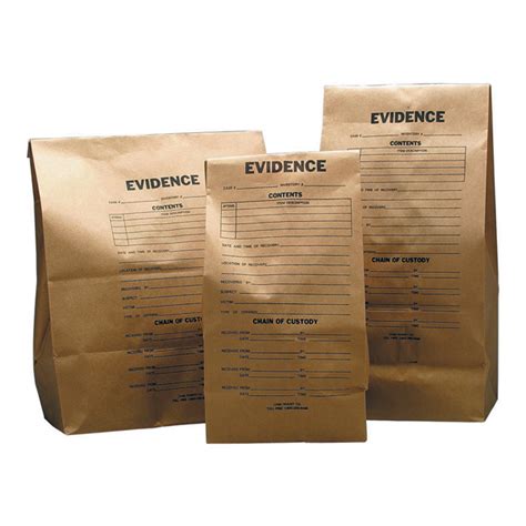 Kraft Evidence Bag | Lynn Peavey Company