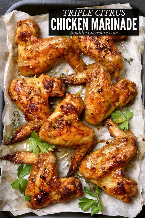 Easy Chicken Marinade recipe with Triple Citrus - Boulder Locavore