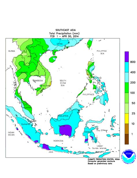 CPC - Monitoring and Data: Regional Climate Maps - Asia