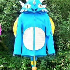 STORMFLY Dragon Hoodie, Jacket, Fleece, Fancy Dress, Kids, Baby, Dragon Costume, - Etsy UK