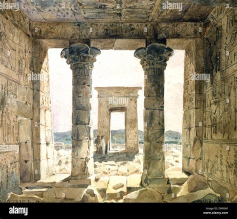 Dendera temple complex hi-res stock photography and images - Alamy