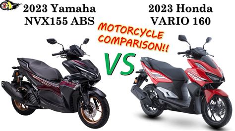 #020: Yamaha NVX 155 ABS Edition 2023 vs Honda Vario 160 2023 | NVX 155cc 2023 vs Vario 160cc ...