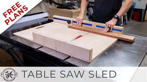 Diy Table Saw Sled Runners