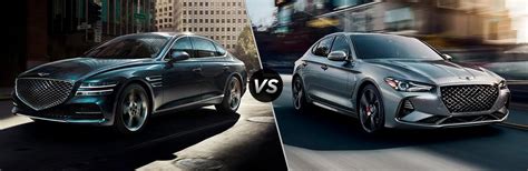 Genesis G70 vs G80: Comparing Luxury Sedans – AZ Parts Now