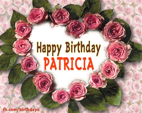 Happy Birthday Patricia Gif