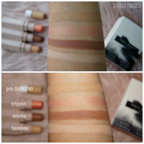 SAFIYAH TASNEEM : Review & Swatches: Fenty Beauty - Match Stix Trio