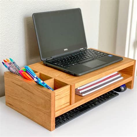 DIY Laptop Stand or Monitor Stand - The Handyman's Daughter