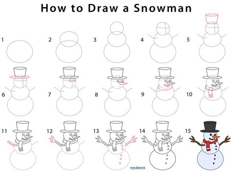 Draw Snowman Without Overlapping Lines