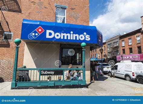 DominoÂ´s Pizza in Brooklyn in New York City, USA Editorial Photography ...