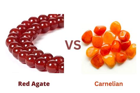 Red Agate Vs. Carnelian: What’s The Difference? - Beadnova