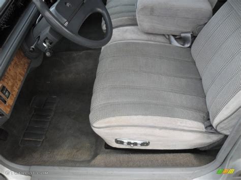 Slate Gray Interior 1990 Buick LeSabre Custom Sedan Photo #59724132 | GTCarLot.com