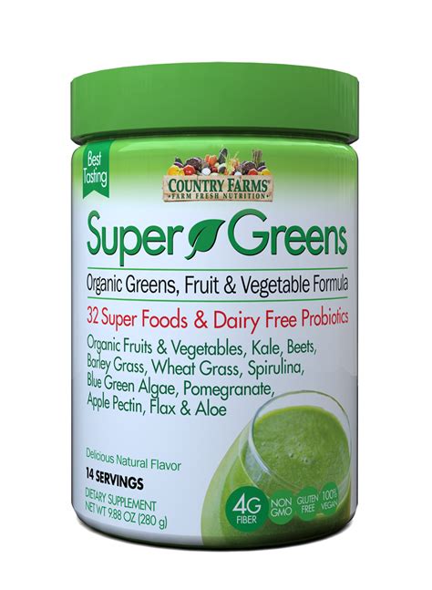 Country Farms Super Greens Plant Protein - Windmill Vitamins