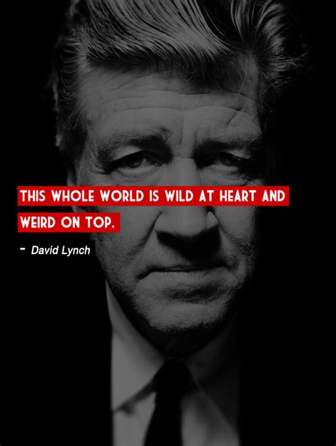 Famous quotes about 'David Lynch' - Sualci Quotes 2019